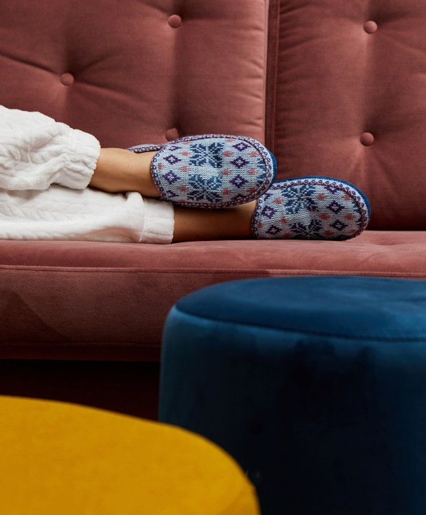 nordikas ZAPATILLAS DE CASA MUJER ASTUN ZAFIRO