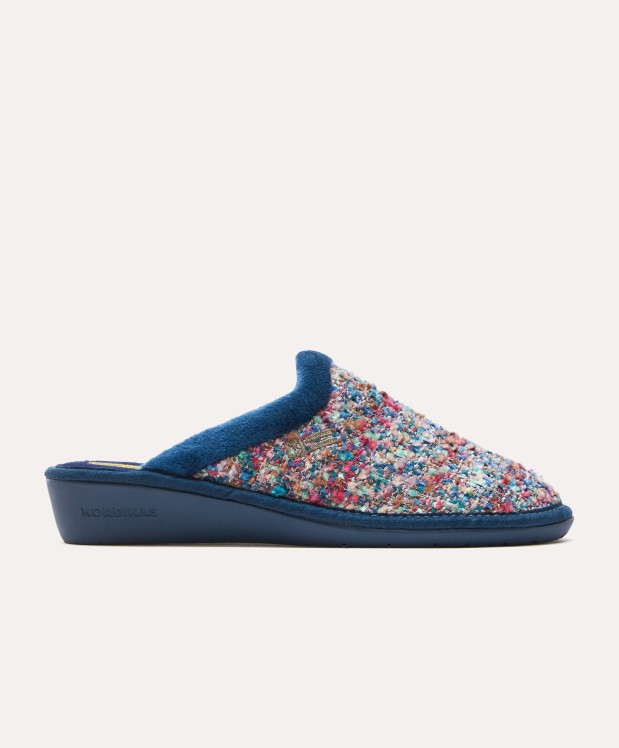 Nordikas ZAPATILLAS DE CASA MUJER AVIÑON ZAFIRO