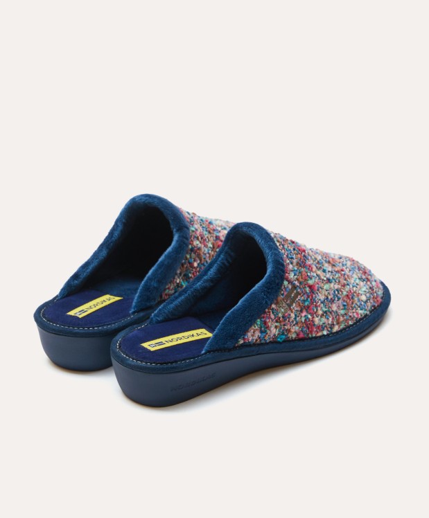 Nordikas ZAPATILLAS DE CASA MUJER AVIÑON ZAFIRO