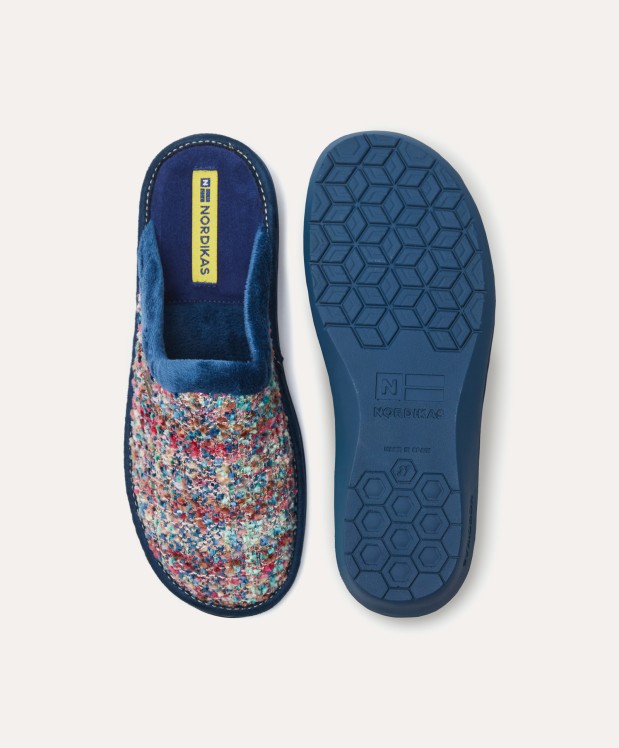 Nordikas ZAPATILLAS DE CASA MUJER AVIÑON ZAFIRO