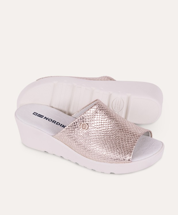 Nordikas ZAPATILLAS DE CASA MUJER BOA PLATINO