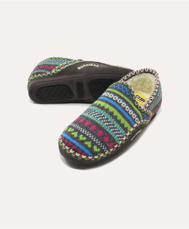 nordikas ZAPATILLAS DE CASA MUJER CANDANCHU GRIS