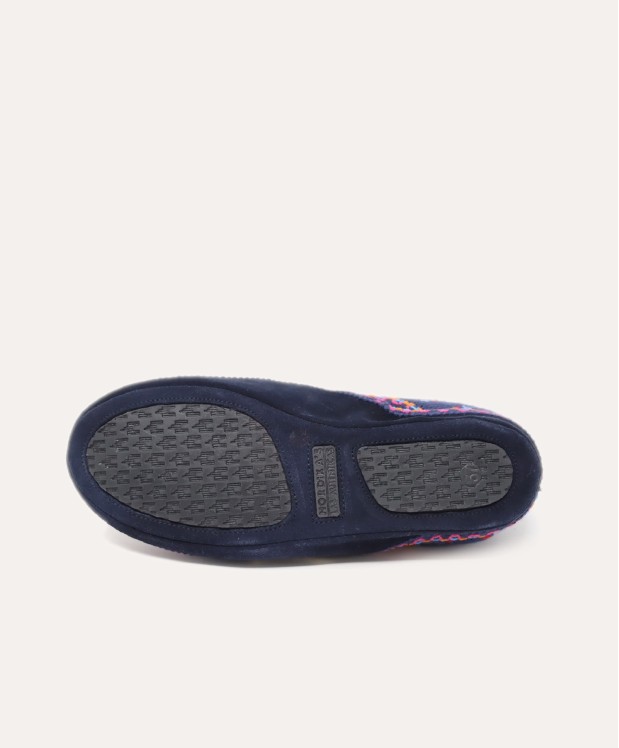 Nordikas ZAPATILLAS DE CASA MUJER CANDANCHU MARINO