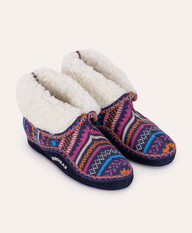 nordikas ZAPATILLAS DE CASA MUJER CANDANCHU MARINO