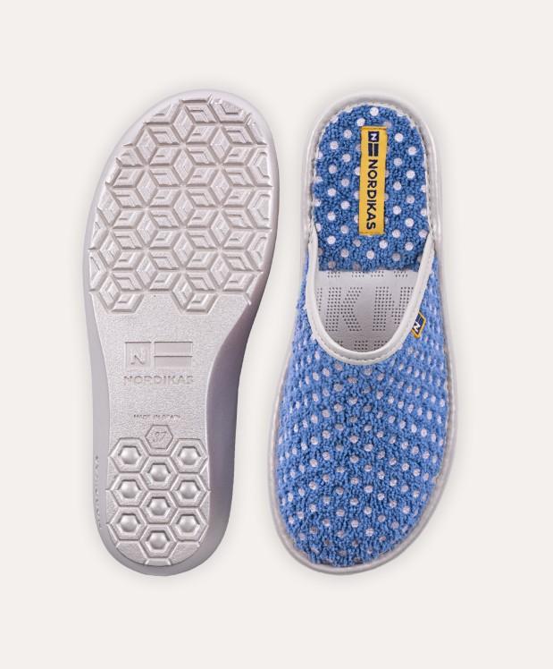 Nordikas ZAPATILLAS DE CASA MUJER CIRCLES JEANS