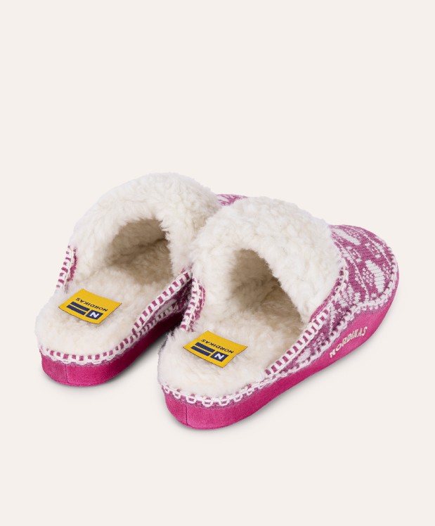 Nordikas ZAPATILLAS DE CASA MUJER COPITOS FRESA