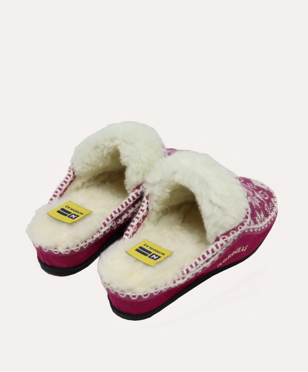 Nordikas ZAPATILLAS DE CASA MUJER COPITOS FRESA
