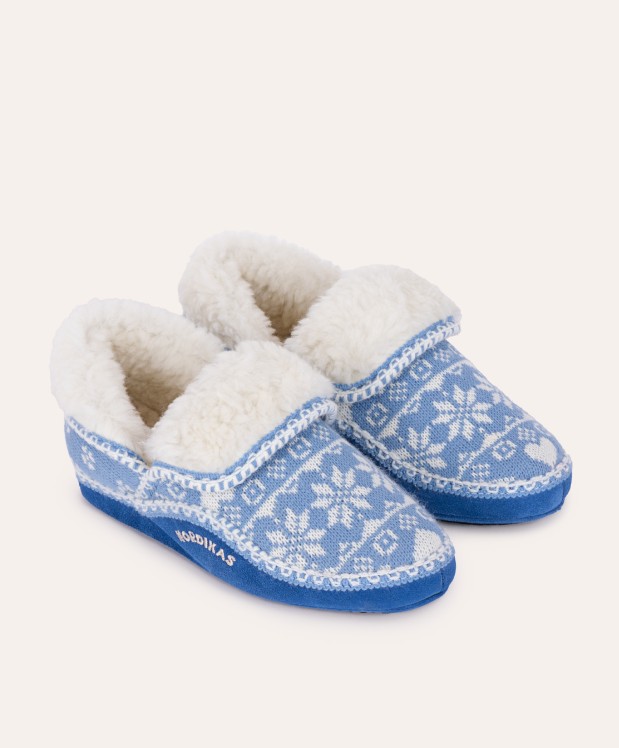 Nordikas ZAPATILLAS DE CASA MUJER COPITOS ZAFIRO