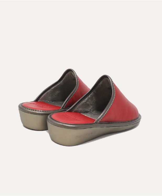 Nordikas ZAPATILLAS DE CASA MUJER DUBLIN ROJO