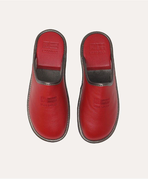 Nordikas ZAPATILLAS DE CASA MUJER DUBLIN ROJO