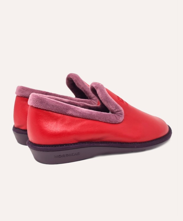 Nordikas ZAPATILLAS DE CASA MUJER DUBLIN ROJO