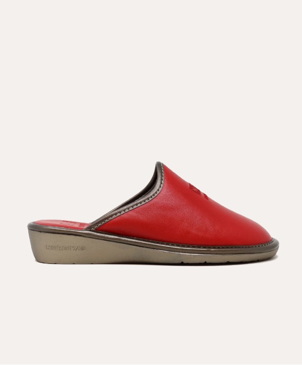 nordikas ZAPATILLAS DE CASA MUJER DUBLIN ROJO