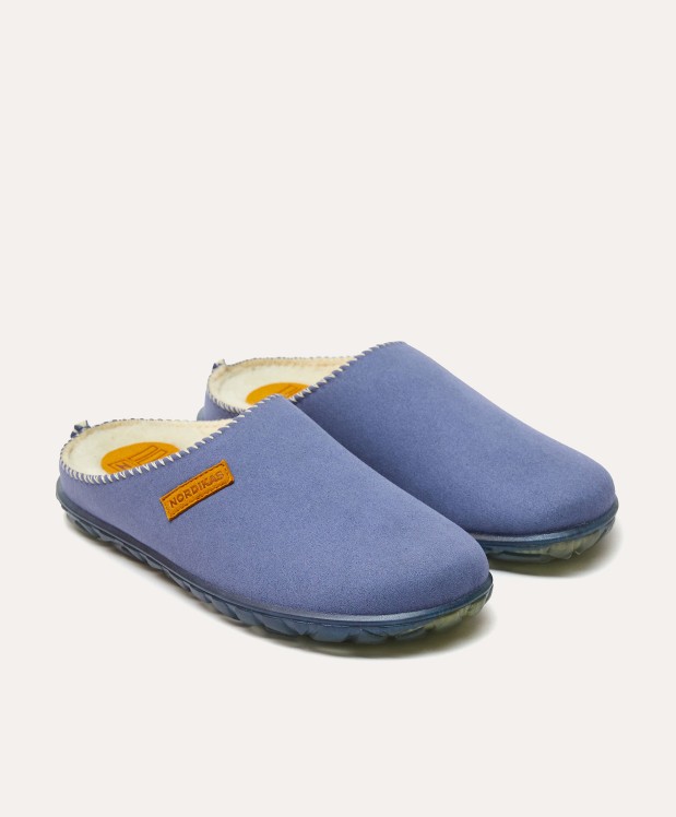 Nordikas ZAPATILLAS DE CASA MUJER ECO SUEDE DENIM