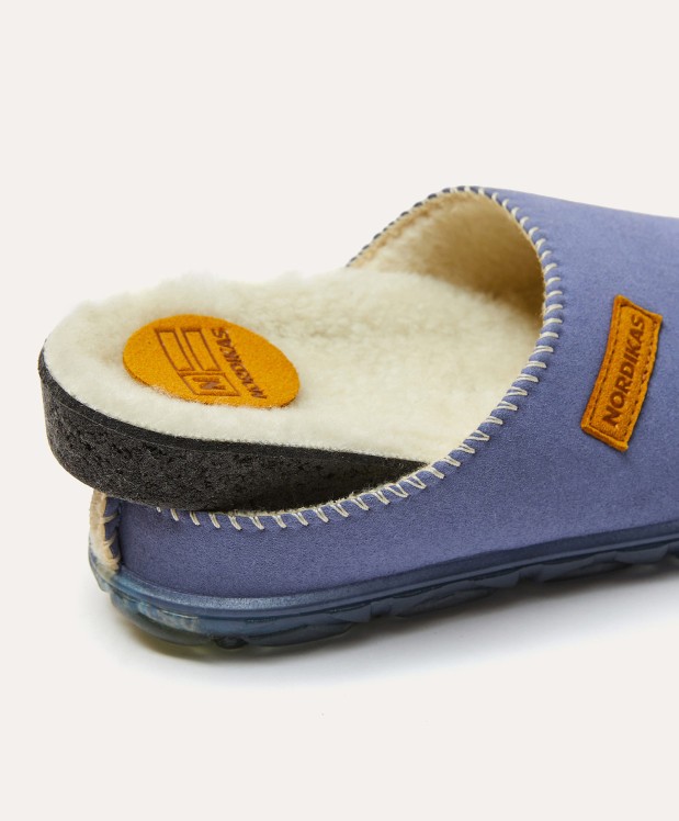 nordikas ZAPATILLAS DE CASA MUJER ECO SUEDE DENIM