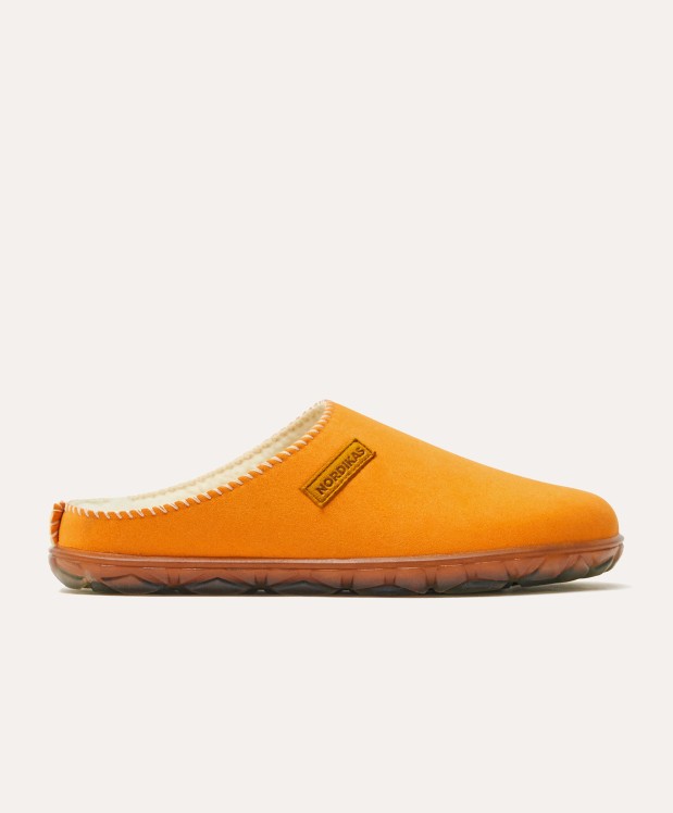 Nordikas ZAPATILLAS DE CASA MUJER ECO SUEDE ORANGE