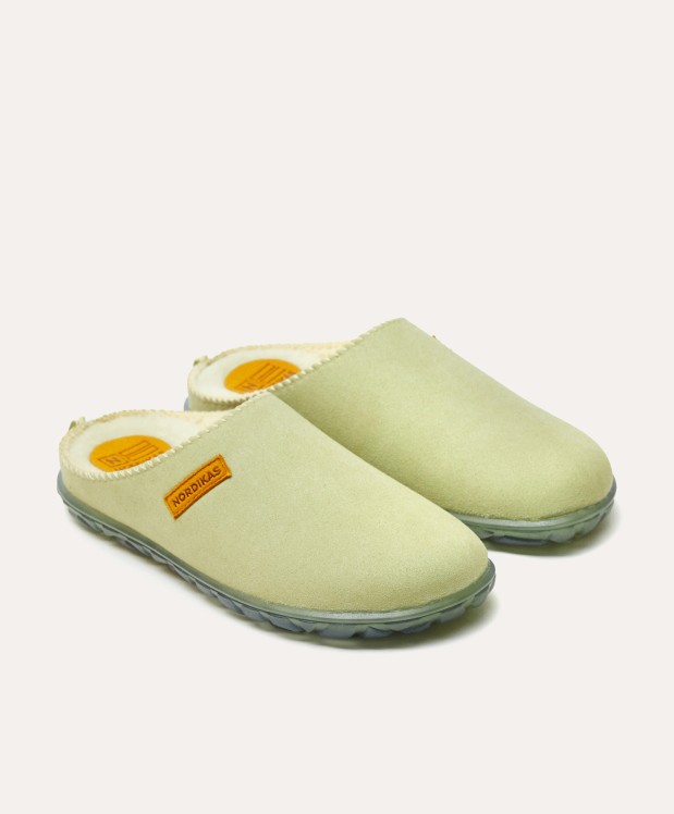 Nordikas ZAPATILLAS DE CASA MUJER ECO SUEDE SALVIA