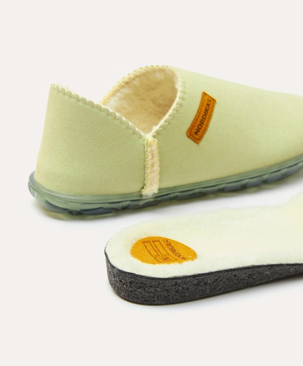 Nordikas ZAPATILLAS DE CASA MUJER ECO SUEDE SALVIA
