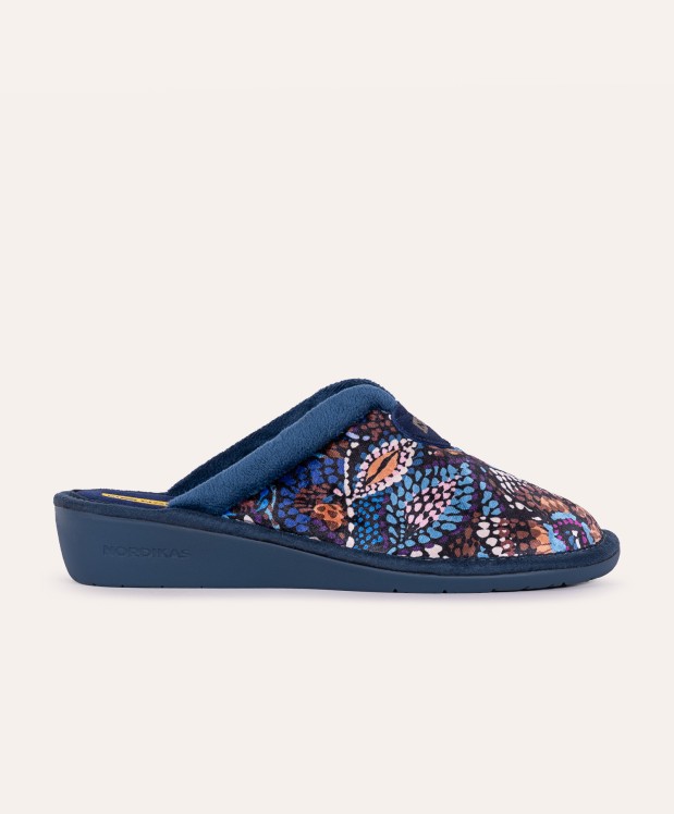 Nordikas ZAPATILLAS DE CASA MUJER EDEN AZUL