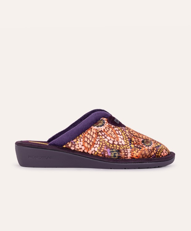 nordikas ZAPATILLAS DE CASA MUJER EDEN MORADO