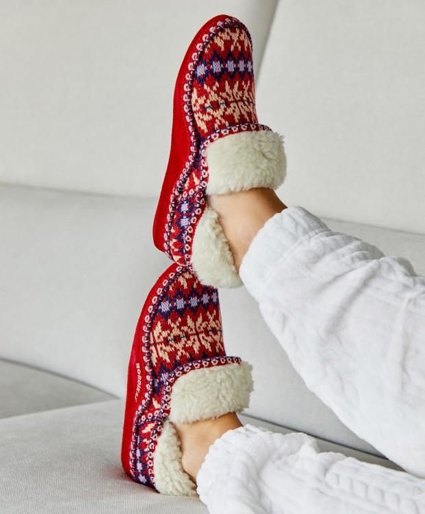 nordikas ZAPATILLAS DE CASA MUJER FORMIGAL CEREZA