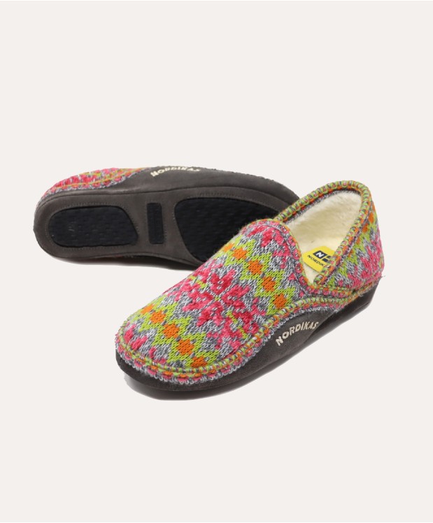 Nordikas ZAPATILLAS DE CASA MUJER FORMIGAL GRIS