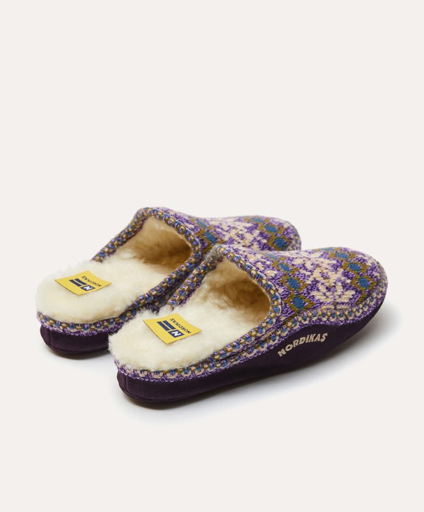 Nordikas ZAPATILLAS DE CASA MUJER FORMIGAL PURPURA