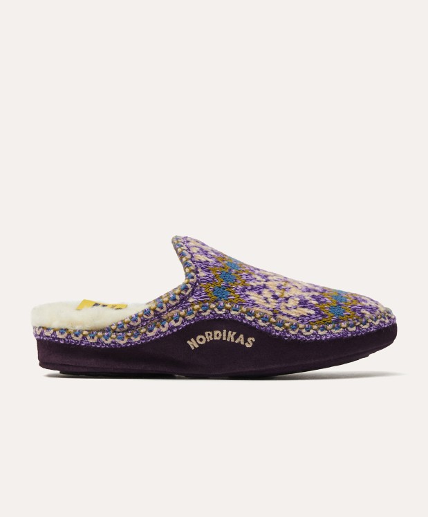 nordikas ZAPATILLAS DE CASA MUJER FORMIGAL PURPURA