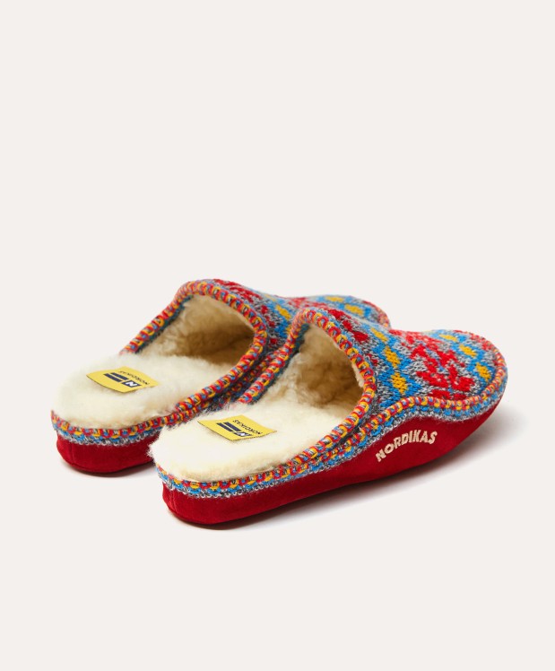 Nordikas ZAPATILLAS DE CASA MUJER FORMIGAL ROJO