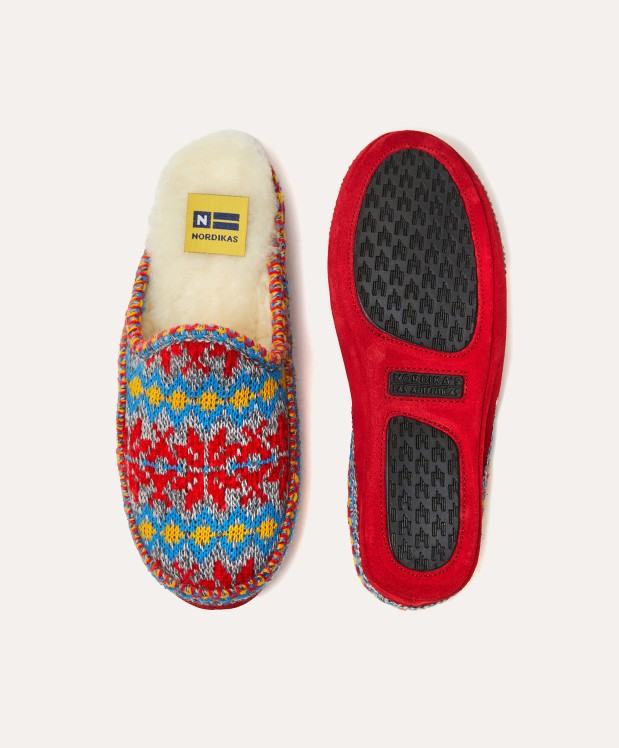 Nordikas ZAPATILLAS DE CASA MUJER FORMIGAL ROJO