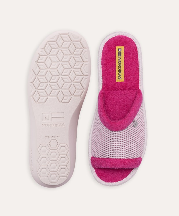 Nordikas ZAPATILLAS DE CASA MUJER GLAMOUR ROSA