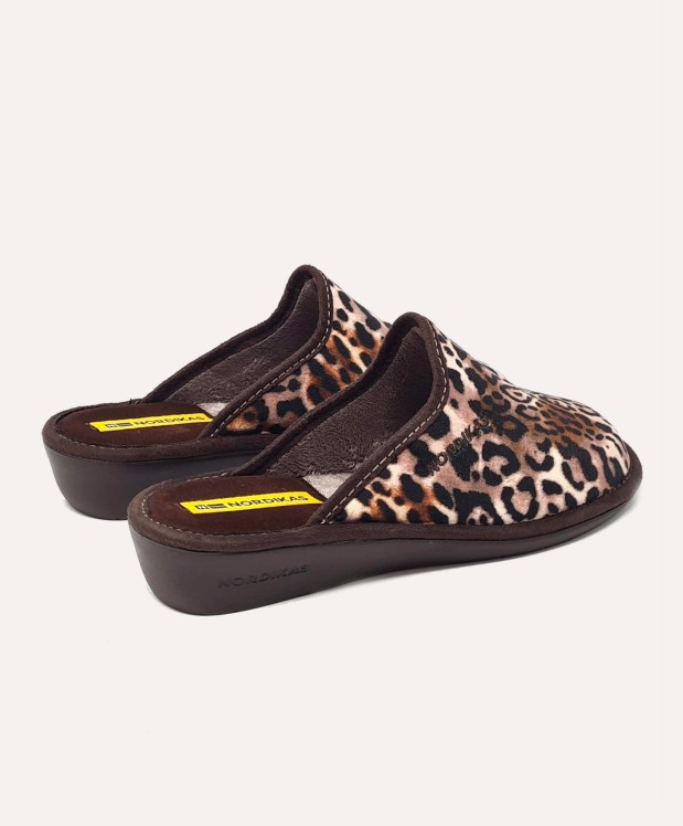 Nordikas ZAPATILLAS DE CASA MUJER GUEPARDO