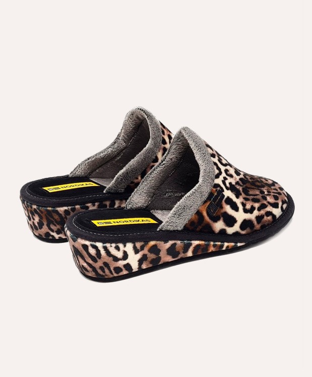 Nordikas ZAPATILLAS DE CASA MUJER GUEPARDO