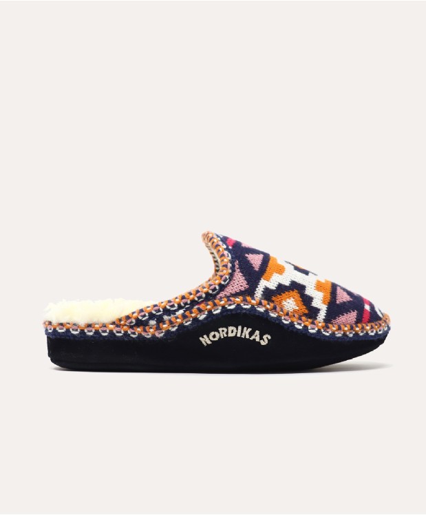 Nordikas ZAPATILLAS DE CASA MUJER INCA AZUL