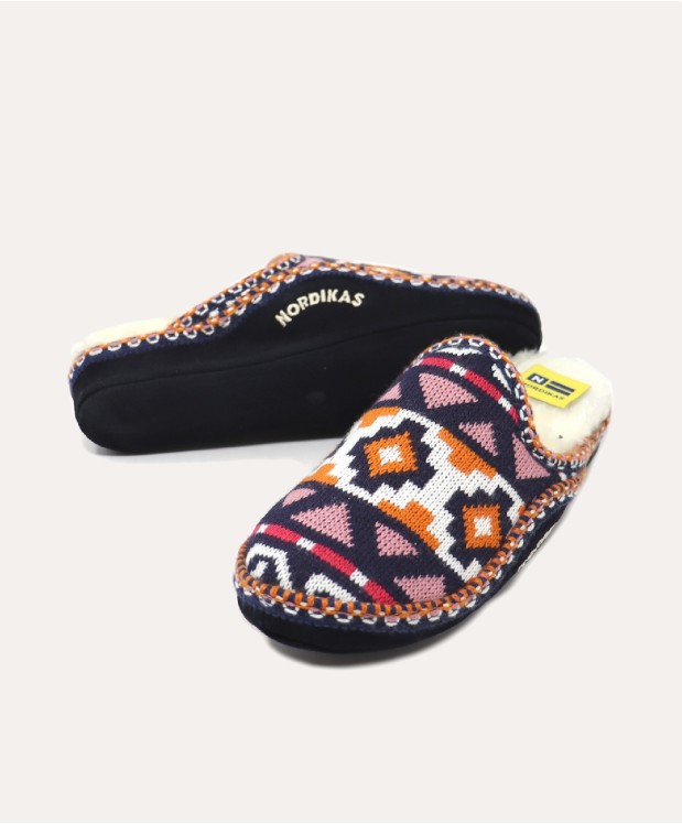Nordikas ZAPATILLAS DE CASA MUJER INCA AZUL