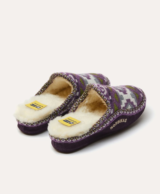 Nordikas ZAPATILLAS DE CASA MUJER INCA PURPURA