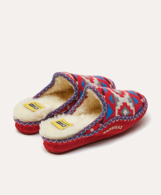 Nordikas ZAPATILLAS DE CASA MUJER INCA ROJO