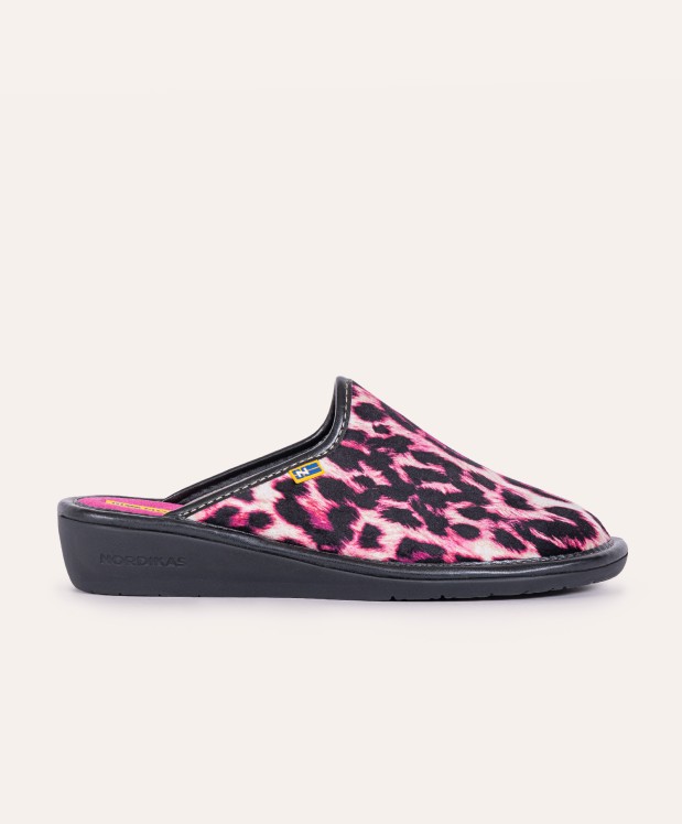 Nordikas ZAPATILLAS DE CASA MUJER LINCE FRESA