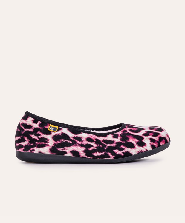 Nordikas ZAPATILLAS DE CASA MUJER LINCE FRESA