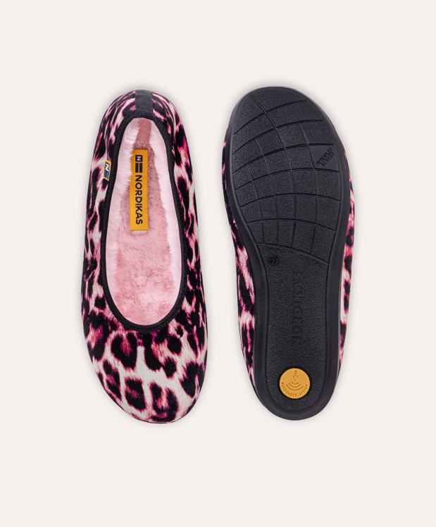 Nordikas ZAPATILLAS DE CASA MUJER LINCE FRESA