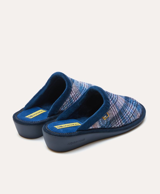 Nordikas ZAPATILLAS DE CASA MUJER LONDON AZUL