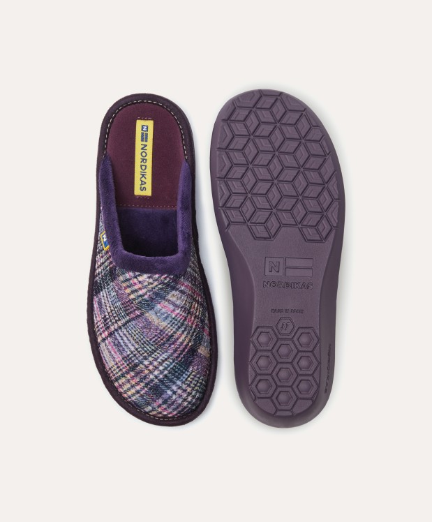 Nordikas ZAPATILLAS DE CASA MUJER LONDON MORADO
