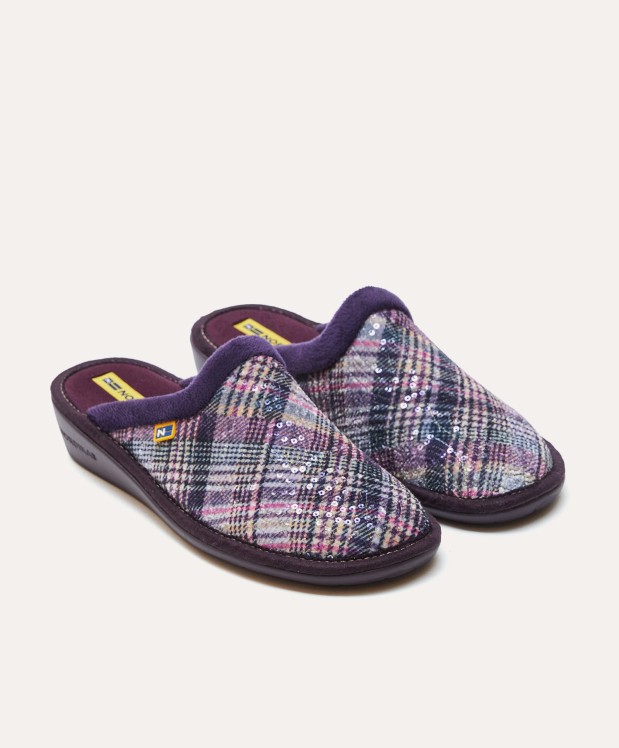 nordikas ZAPATILLAS DE CASA MUJER LONDON MORADO