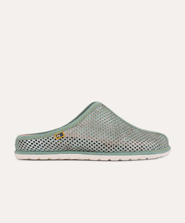 Nordikas ZAPATILLAS DE CASA MUJER METALCRIS MENTA