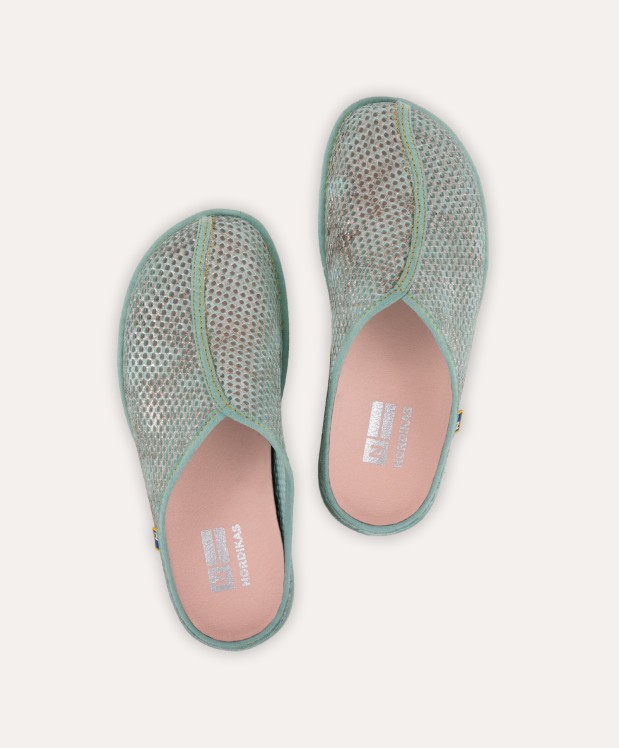 Nordikas ZAPATILLAS DE CASA MUJER METALCRIS MENTA