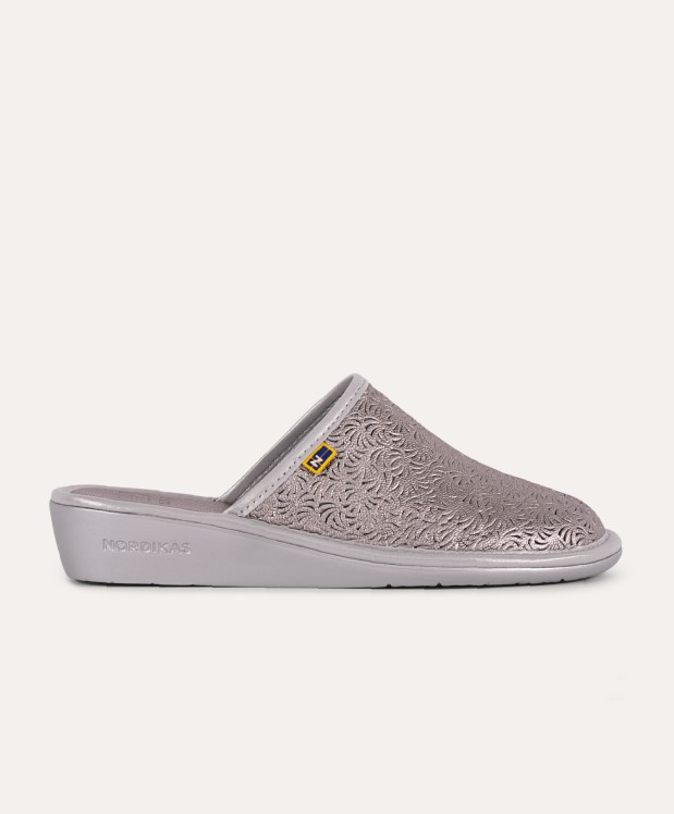 nordikas ZAPATILLAS DE CASA MUJER METALIC ONYX
