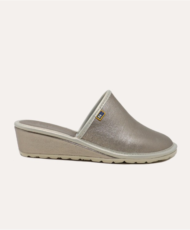 Nordikas ZAPATILLAS DE CASA MUJER METALIC ONYX