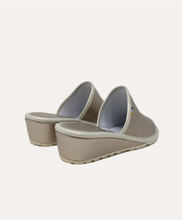 Nordikas ZAPATILLAS DE CASA MUJER METALIC ONYX