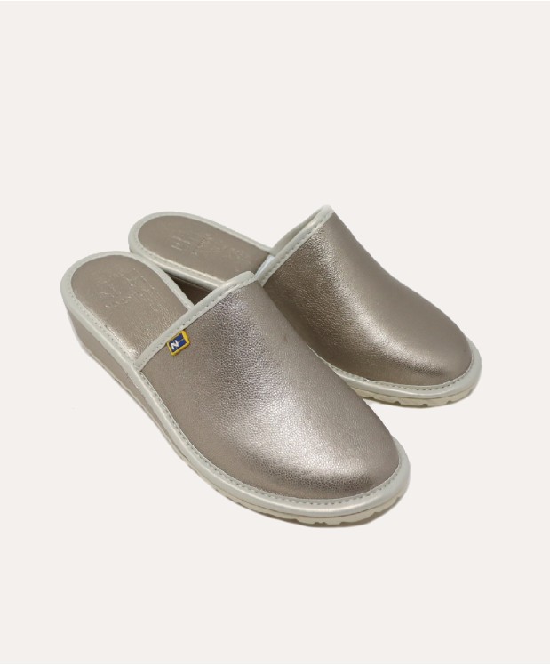 nordikas ZAPATILLAS DE CASA MUJER METALIC ONYX