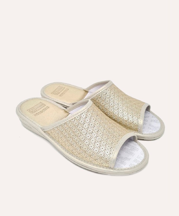 Nordikas ZAPATILLAS DE CASA MUJER NAPALIN PLATINO