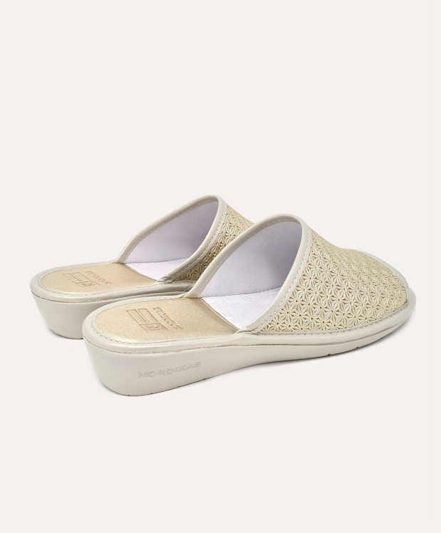 Nordikas ZAPATILLAS DE CASA MUJER NAPALIN PLATINO